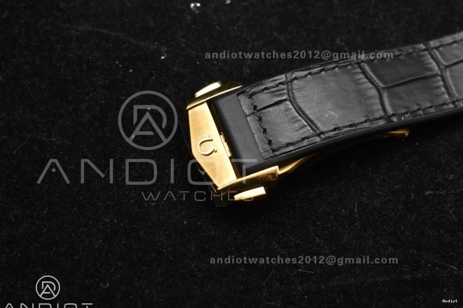 Black Constellation Black A8900 Gummy Black Clone 1:1 Strap Super on Edition VSF Dial YG Best Ceramic 0130